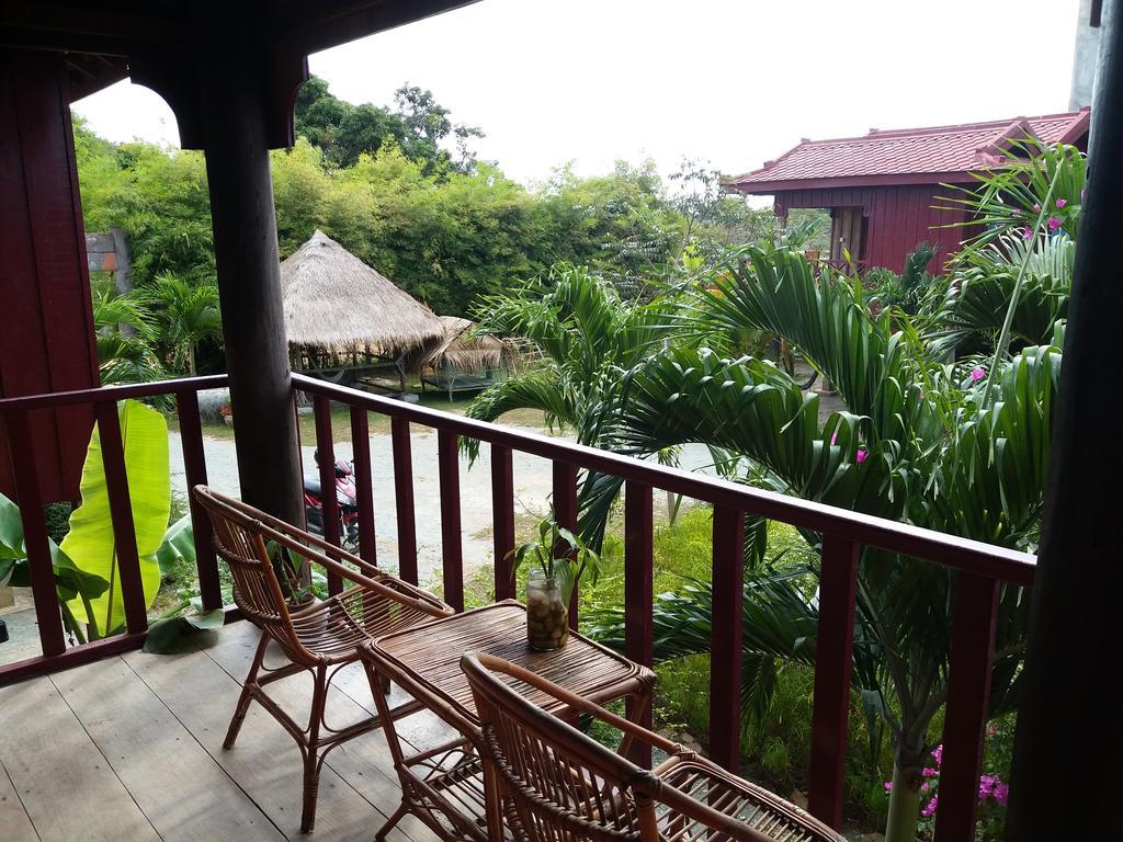 Khmer House Bungalow Hotel Kep Exterior foto